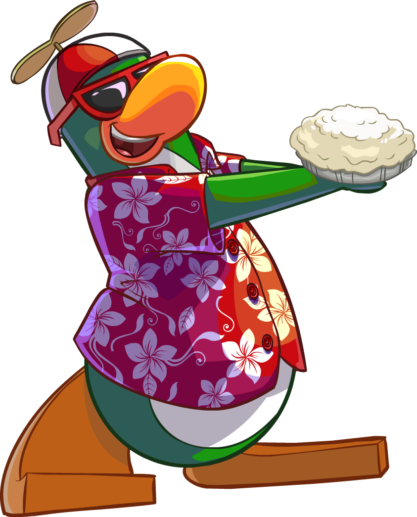 Rookie Holding Pie - Cartoon (843x1045), Png Download