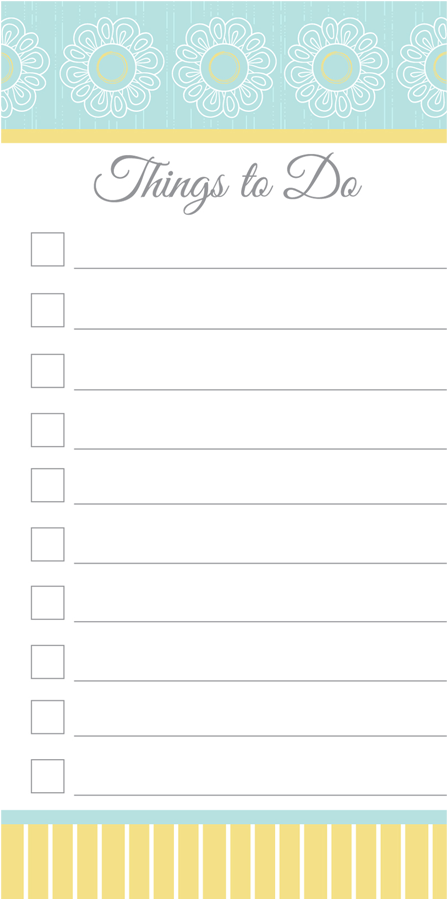 Sky Flower Notepad - Paper (900x900), Png Download