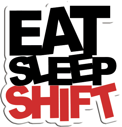 Eat Sleep Drift Sticker (403x419), Png Download