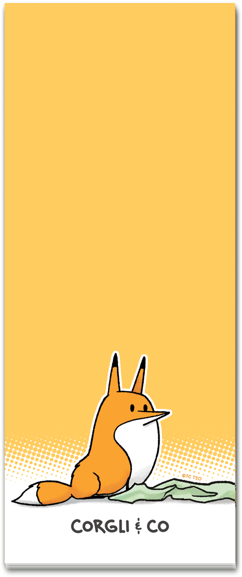 Zaki Blanket Notepad - Cartoon (1200x1200), Png Download