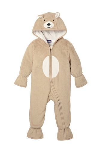 Baby Teddy Bear Overalls, Brown - Costume (500x500), Png Download