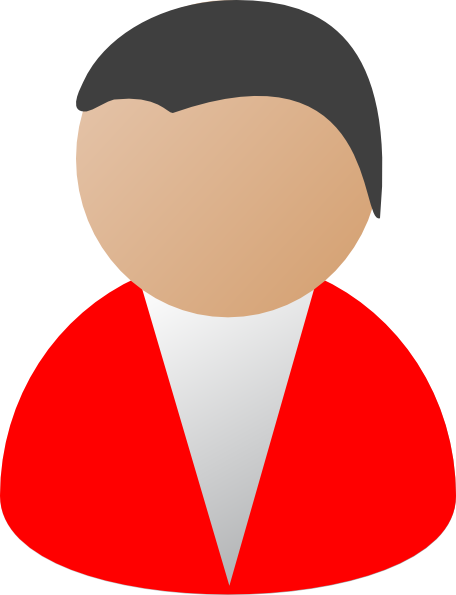 Business People Clipart Png Business Person Clipart - Clip Art Person Business (456x595), Png Download