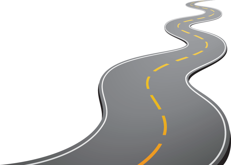 Curvy Road Png - Winding Road Clipart Png (754x538), Png Download