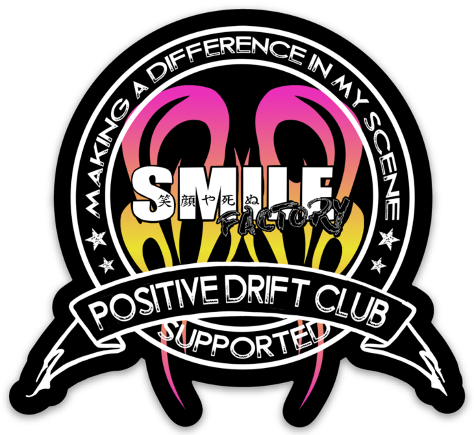 Image Of The Gift Of Drift Support Sticker (692x636), Png Download