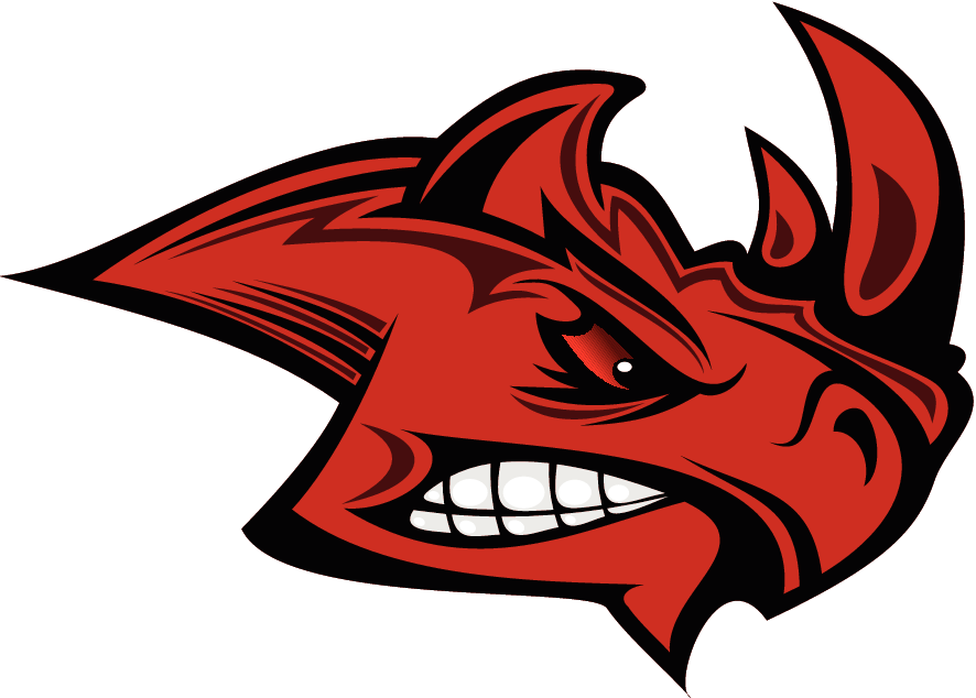 Fantasy Football Rhino Logo (886x634), Png Download