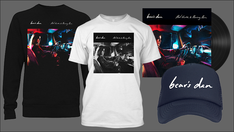 Head To Our Shop Here - Bear's Den - Red Earth & Pouring Rain (800x450), Png Download