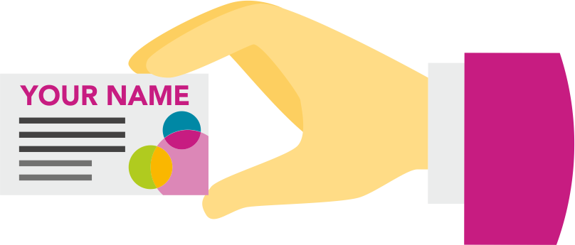 Business Cards - Visiting Card Clipart Png (808x345), Png Download