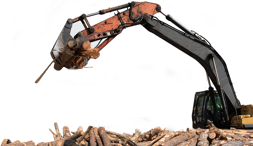 Wood Debris Management Experts Since - Crane (889x515), Png Download