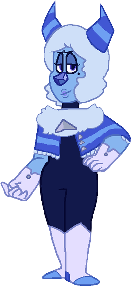 Blue Lace Agate - Cartoon (276x586), Png Download