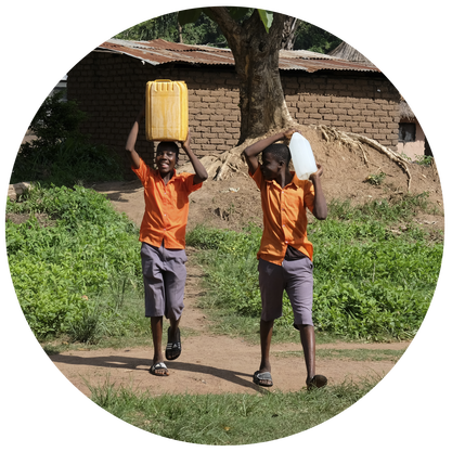 Their Faces And Hands, There Are Smiles And Laughter - Walking (417x417), Png Download