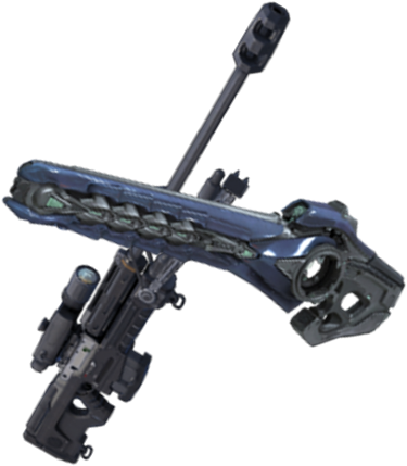 Crossed Accuracy Weapons - Halo Reach Sniper Rifle (436x466), Png Download