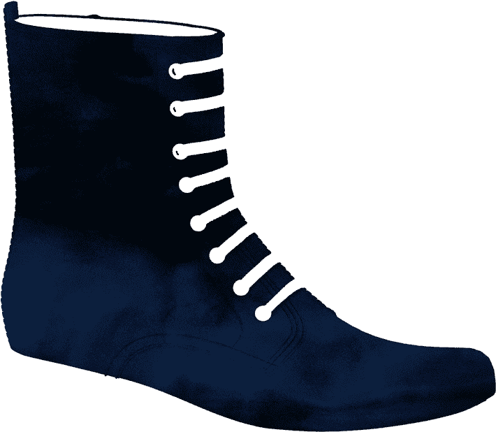 F1603 Dark Blue Polished Leather - Boot (1024x768), Png Download