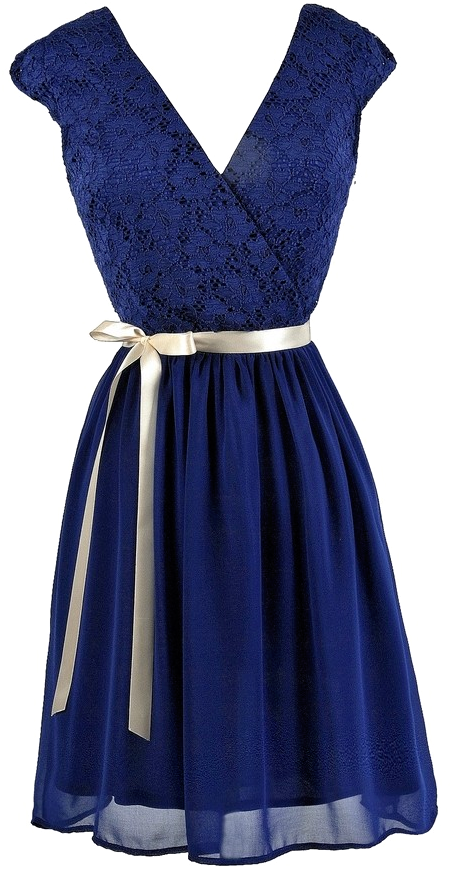 Lily Boutique Faithfully Yours Lace And Chiffon Sash - Self Portrait Tie Shoulder Dress (600x899), Png Download