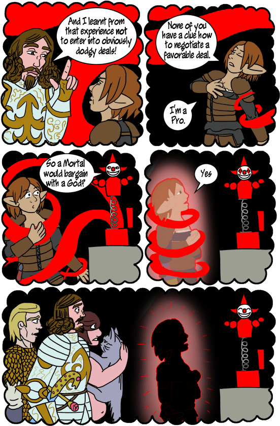 Deal Or No Deal - Cartoon (600x900), Png Download