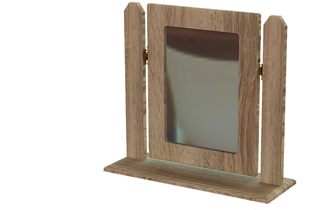Single Square Mirror - Bed (784x441), Png Download