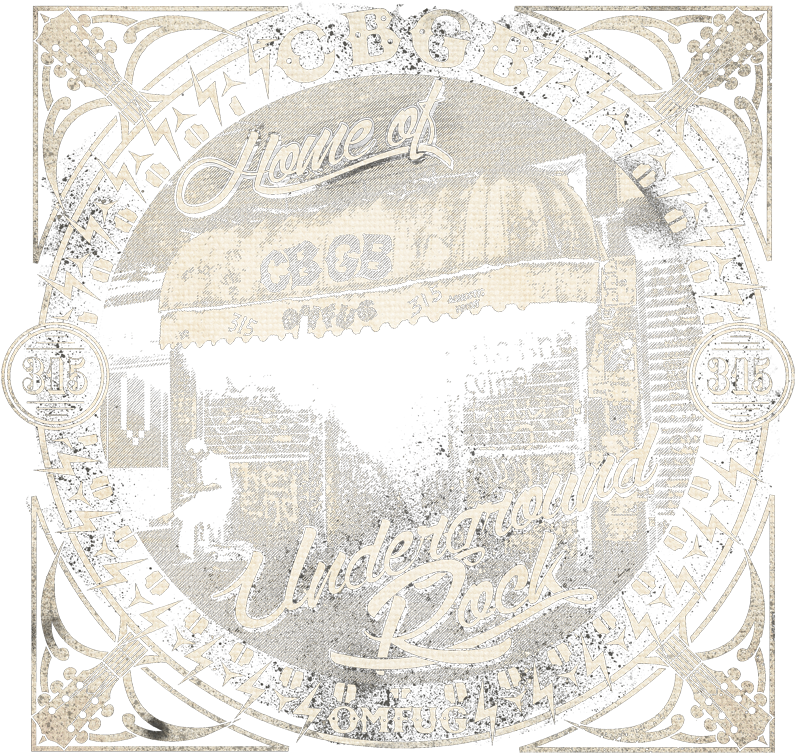 Cbgb Front Door Juniors Tank - Motif (850x850), Png Download