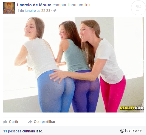 Laércio, Do 'bbb16', Curte E Compartilha Inúmeras Postagens - Cunho Sexual (950x467), Png Download