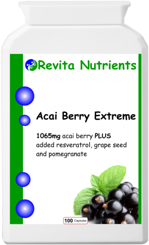 Acai Berry Supreme Sn099b Caps Pot Image Front Png - Specialist Supplements Acai Berry Supreme (500x500), Png Download