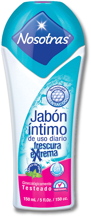 Jabón Íntimo Frescura Extrema - Nosotras (800x800), Png Download