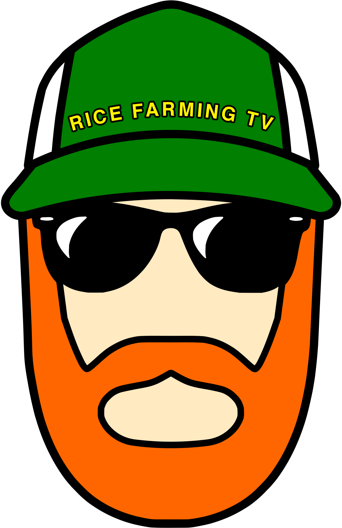 Rice Farming Tv Matthew Sligar - Television (1169x1802), Png Download