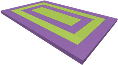 Purple Rug - Illustration (420x420), Png Download