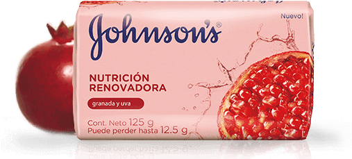 Contiene Extracto De Semilla De Uva Y Granada Para - Johnson & Johnson Johnson's Soft & Fresh Revive (549x228), Png Download