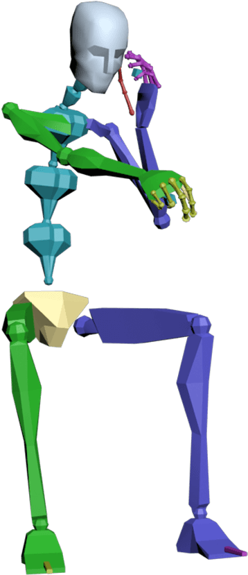 [bip] Office Desk - Cartoon (864x864), Png Download