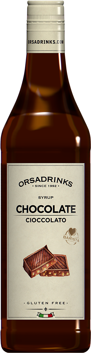 Odk Chocolate-syrup - Violet Syrup Odk (1200x1200), Png Download