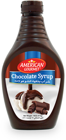 American Gourmet Chocolate Syrup 16oz - Pure Food Processing Industries (pfpi) L.l.c. (500x500), Png Download