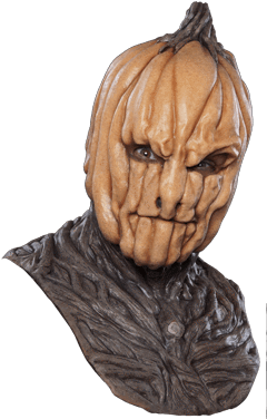 Pumpkin Jack Silicone Mask - Mask (325x375), Png Download