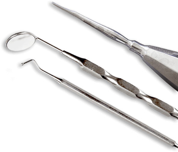 Dental Tools - Dental Instruments (599x514), Png Download