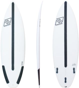 All The Surfboards Categories - Lost Carbon Wrap 6'2 ...lost Baby Buggy Carbon Wrap (375x400), Png Download