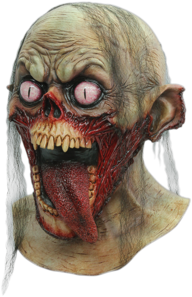 Tongue Slasher Mask - Caretas Tongue Slasher Adut Latex Mask (646x1000), Png Download