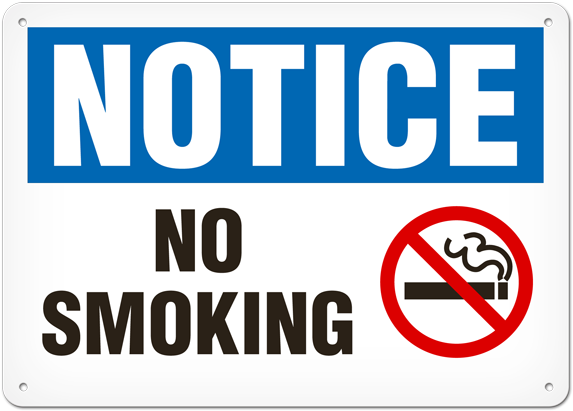 Notice Sign No Smoking, Signs By Incom - Keep This Area Clean Sign (600x449), Png Download