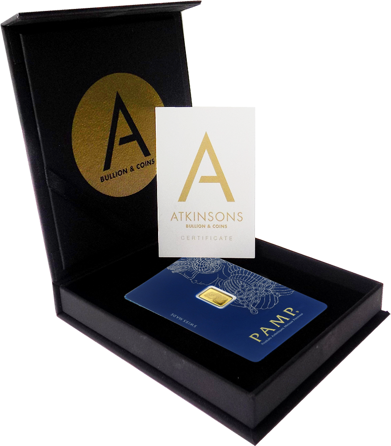 Pamp Suisse Fortuna 10g Gold Bar With Gift Box & Certificate - Pamp (900x900), Png Download