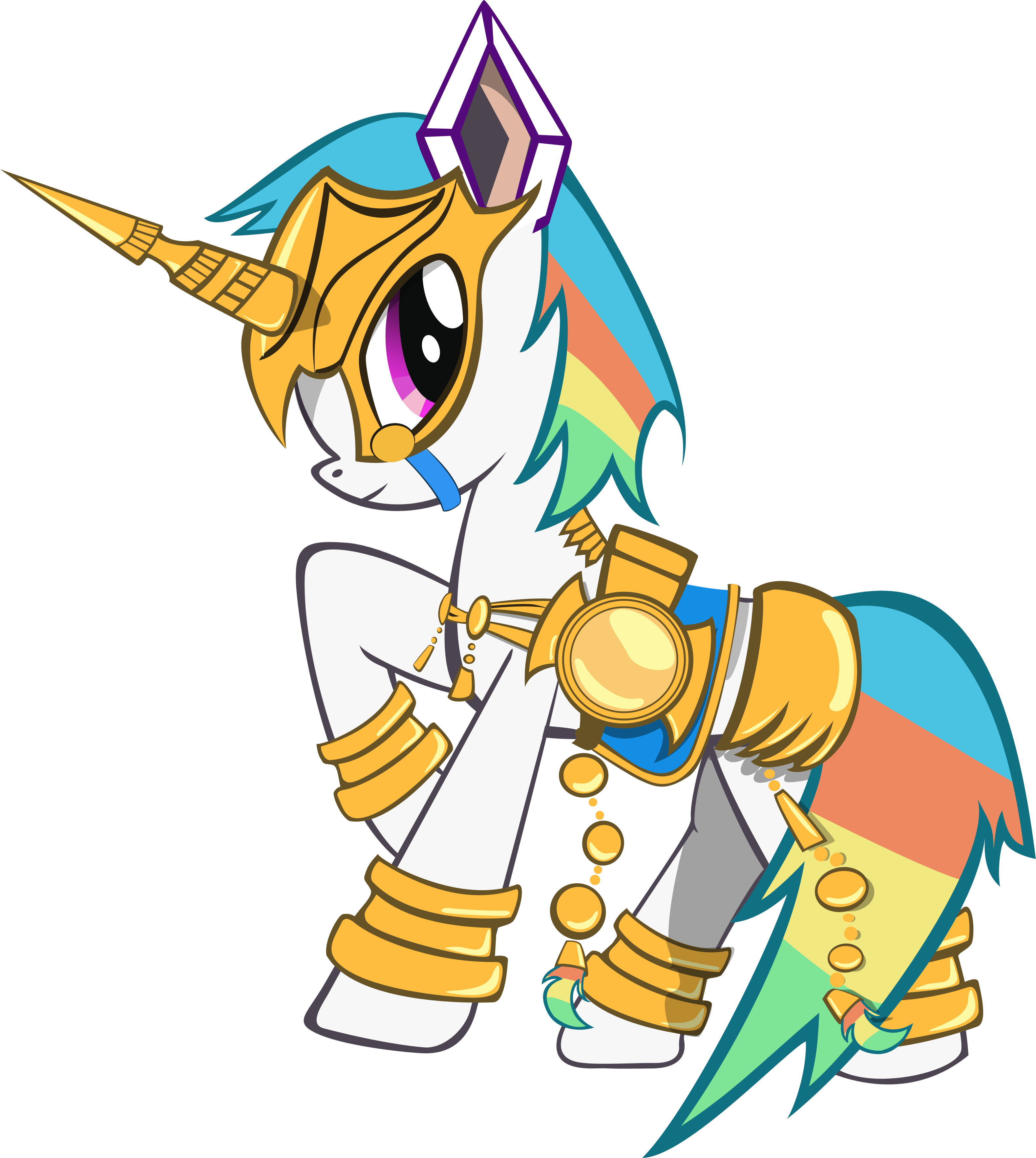 Starlight Unicorn (3157x3528), Png Download