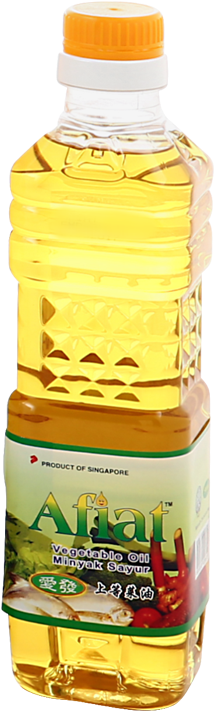 Afiat Premium Vegetable Oil Lian Hap Xing Kee Edible - 500 Ml Cooking Oil (600x800), Png Download