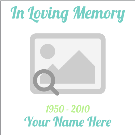 Customizable In Loving Memory Car Decals Stickers In - Graphic Design (550x550), Png Download