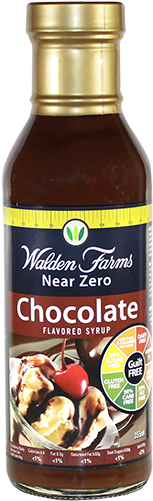 Walden Farms Chocolate Syrup - Walden Farms - Calorie Free Pancake Syrup Blueberry (333x500), Png Download