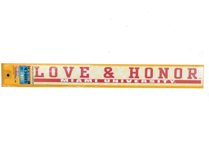 Cdi 'love & Honor' Long Decal - Label (800x533), Png Download