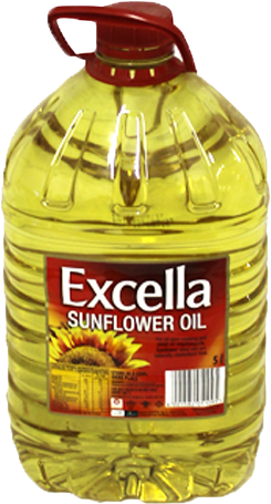 Excella Cooking Oil 5l - Excella Oil Png (560x560), Png Download