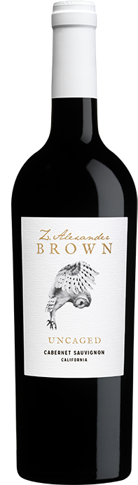 Alexanderbrown Cab Ca Bottleshot - Z Alexander Brown Uncaged 2016 (214x729), Png Download