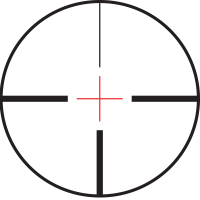 Similar To The Red Dot Reticle, The Small Cross Only - Reticle Small Cross Plex (400x400), Png Download