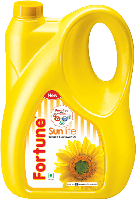 Fortune Vivo Diabetes Care Oil 1 Ltr (554x652), Png Download