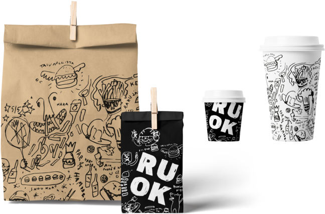 Ruok Bags3 (1000x461), Png Download