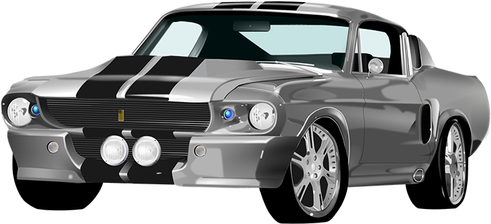 Ford Mustang Car Png - Mustang Toretto En Png (900x878), Png Download