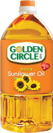 Golden Circle Sunflower Oil 2l (601x601), Png Download