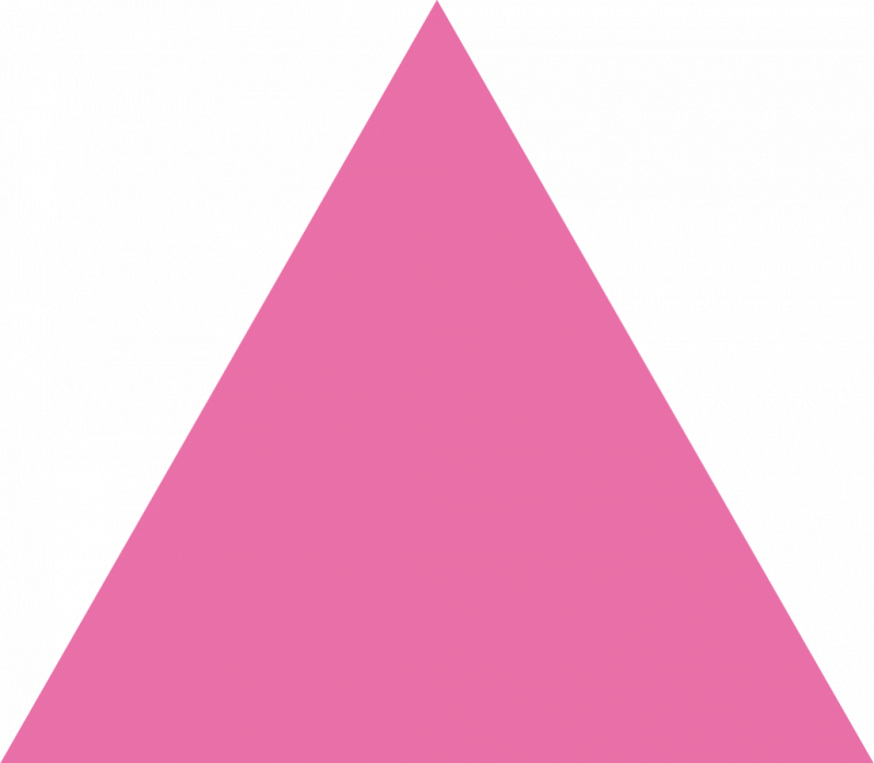 Download La Piramide Png Clipart Clip Art Pink Triangle (800x698), Png Download