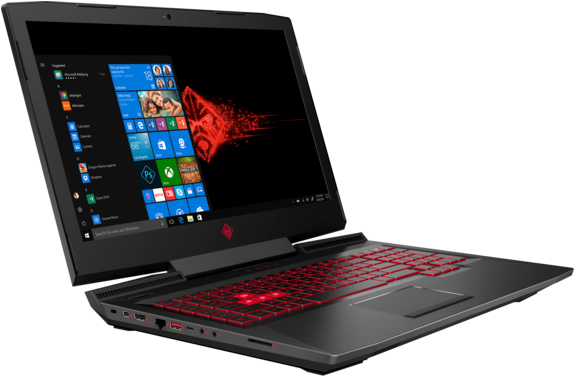 Left Rear - Hp Omen X 17 (573x430), Png Download