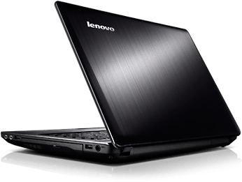 Lenovo Laptop Lenovo Y480 Grey Metal Back - Lenovo Y4070 (400x300), Png Download